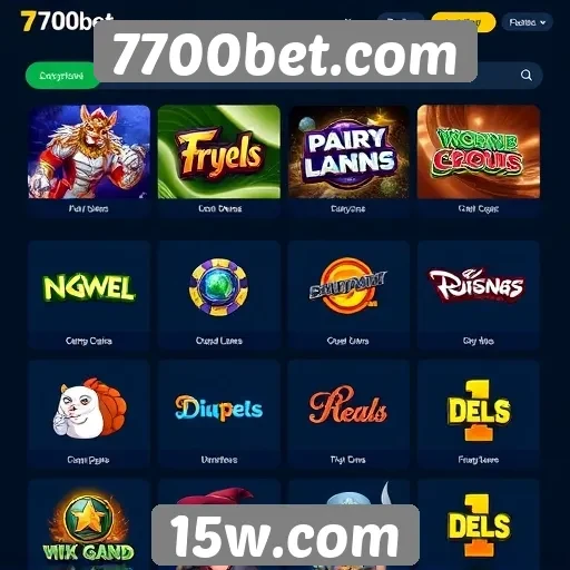 Análise das opções de jogos disponíveis no 7700bet