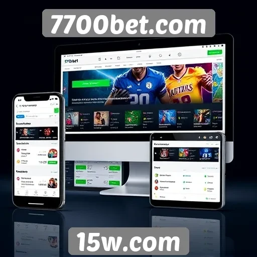 Experiência do usuário em dispositivos móveis no 7700bet.com