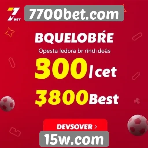 Promoções e bônus oferecidos pelo 7700bet.com